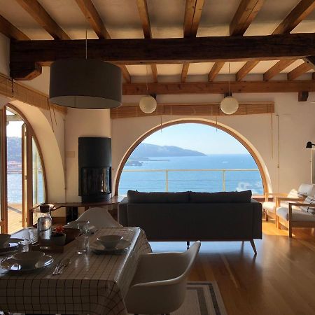 Adosado En La Costa Con Excelentes Vistas Al Estuario De Urdaibai Villa Mundaka Eksteriør billede