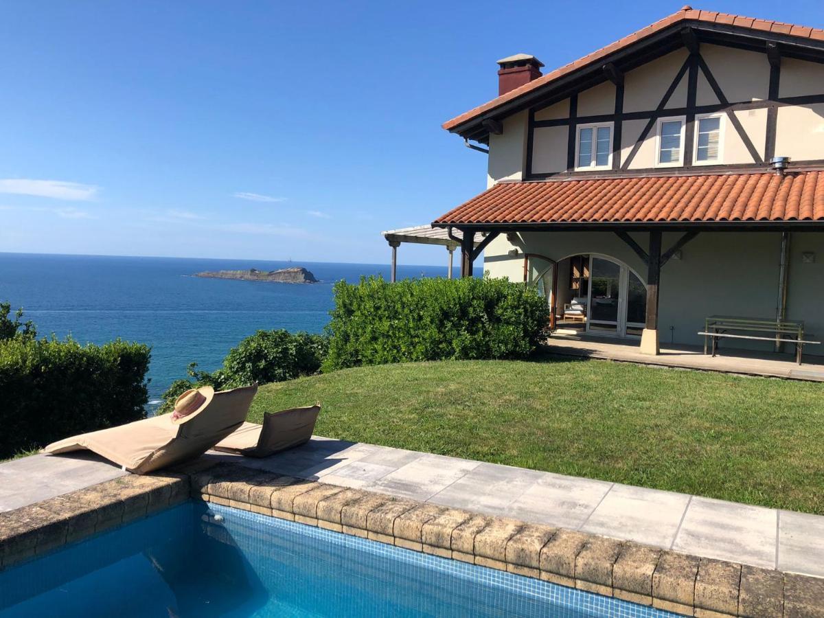Adosado En La Costa Con Excelentes Vistas Al Estuario De Urdaibai Villa Mundaka Eksteriør billede