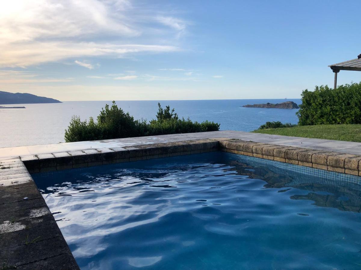 Adosado En La Costa Con Excelentes Vistas Al Estuario De Urdaibai Villa Mundaka Eksteriør billede