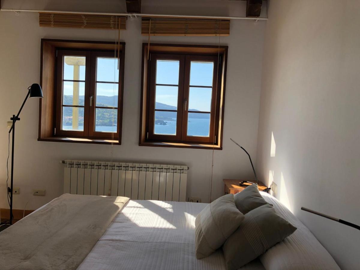 Adosado En La Costa Con Excelentes Vistas Al Estuario De Urdaibai Villa Mundaka Eksteriør billede